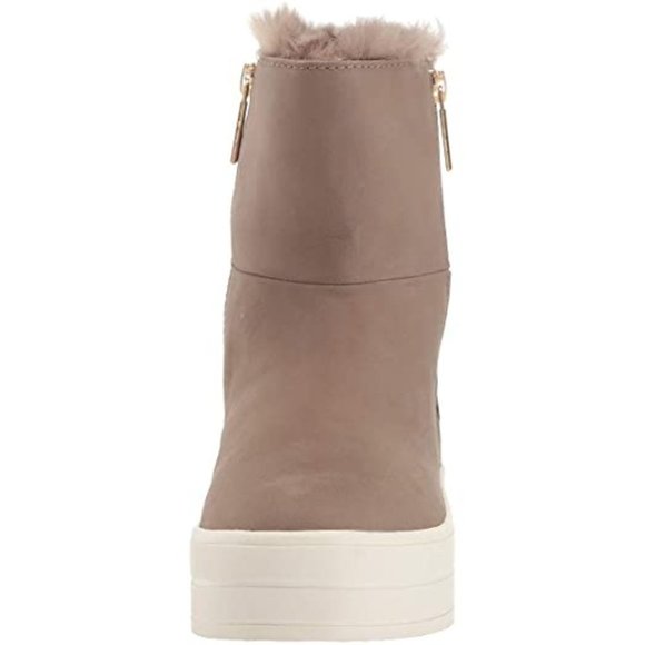 JSlides Henley Faux Fur Lined Nubuck Bootie - Picture 7 of 9
